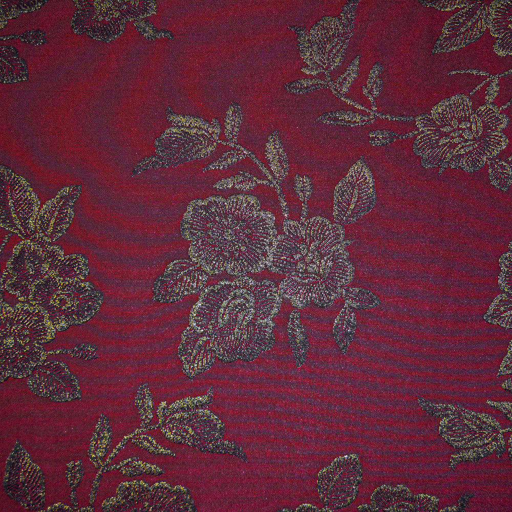Regal Floral Foil Print Knit