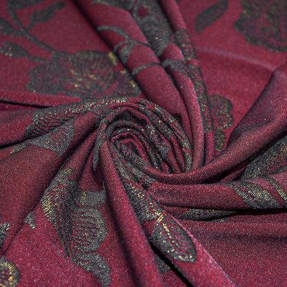 Regal Floral Foil Print Knit