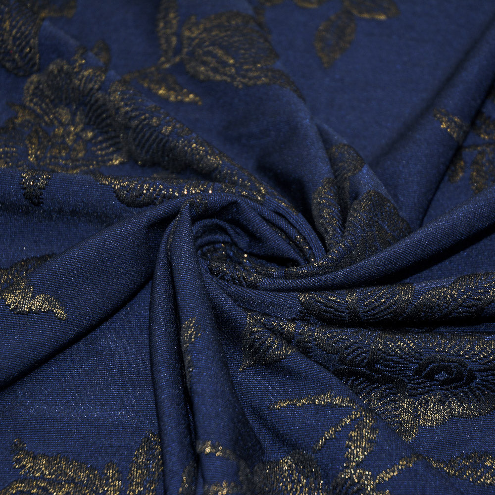 Regal Floral Foil Print Knit