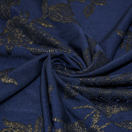 Regal Floral Foil Print Knit