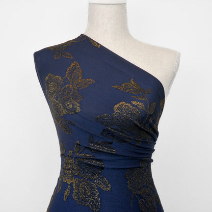 Regal Floral Foil Print Knit