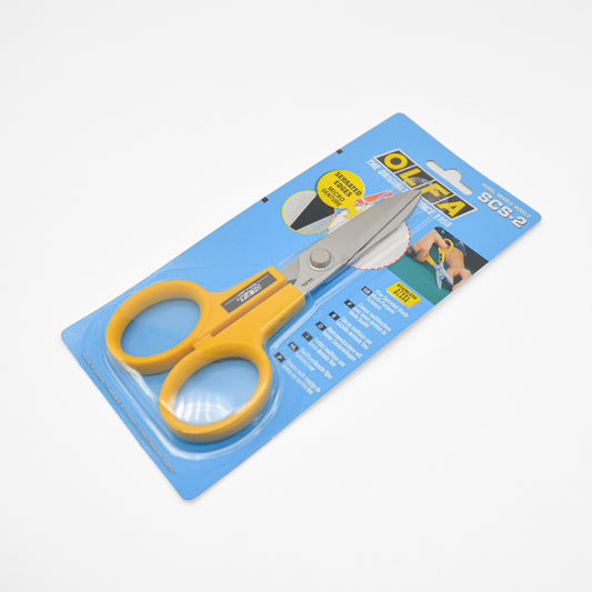 OLFA 7-Inch Serrated-Edge Stainless Steel Scissors