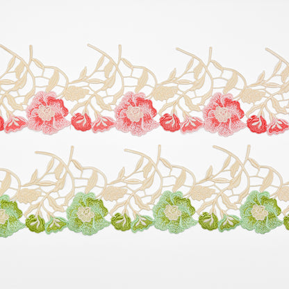 Spring Rainbow Lace Trim