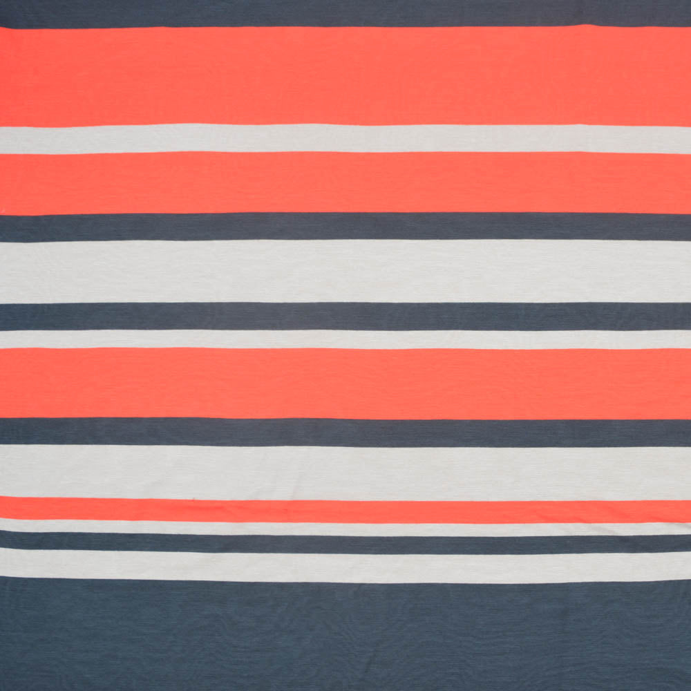 Viscose Stripe Jersey Knit