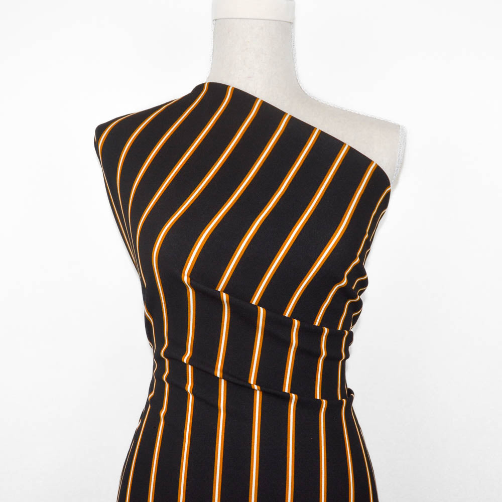 Yale Stripe Ponte Knit