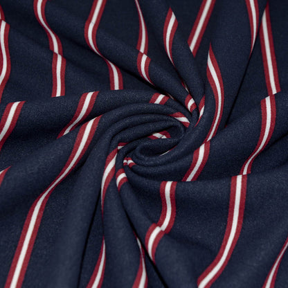 Yale Stripe Ponte Knit