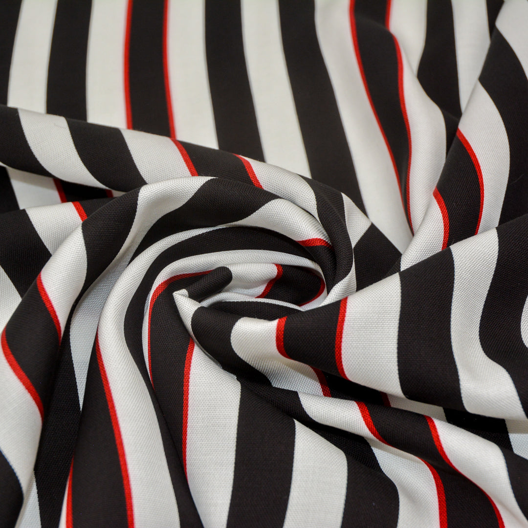 Bandz Piqué Stripe Woven