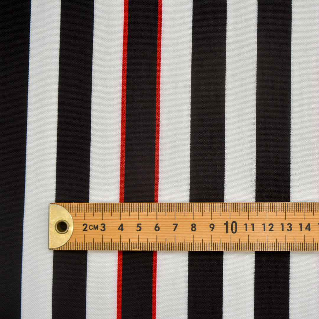 Bandz Piqué Stripe Woven
