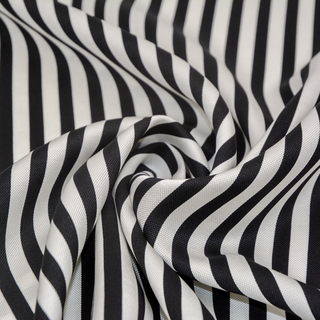 Boppa Piqué Stripe Woven