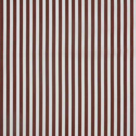 Coffee Striped Cotton Woven