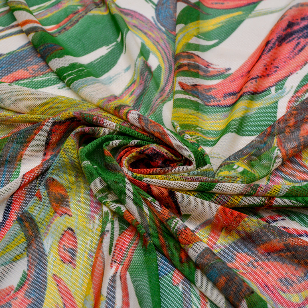 Raqual Printed Stretch Mesh