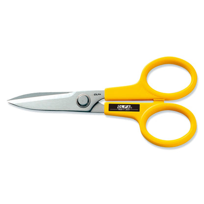 OLFA 7-Inch Serrated-Edge Stainless Steel Scissors
