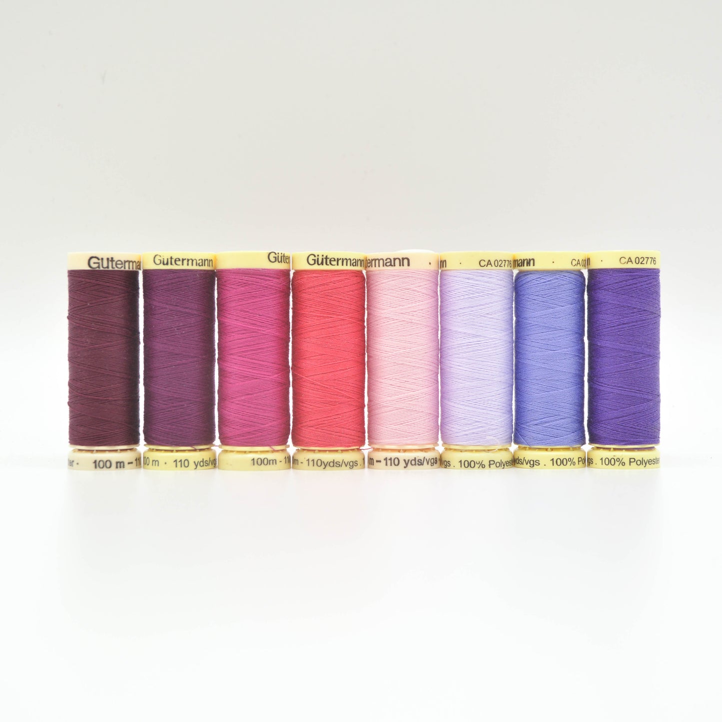 Gütermann 100m Sew All Thread - Pink & Purple