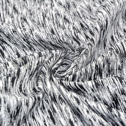 Track Printed Cotton Bengaline