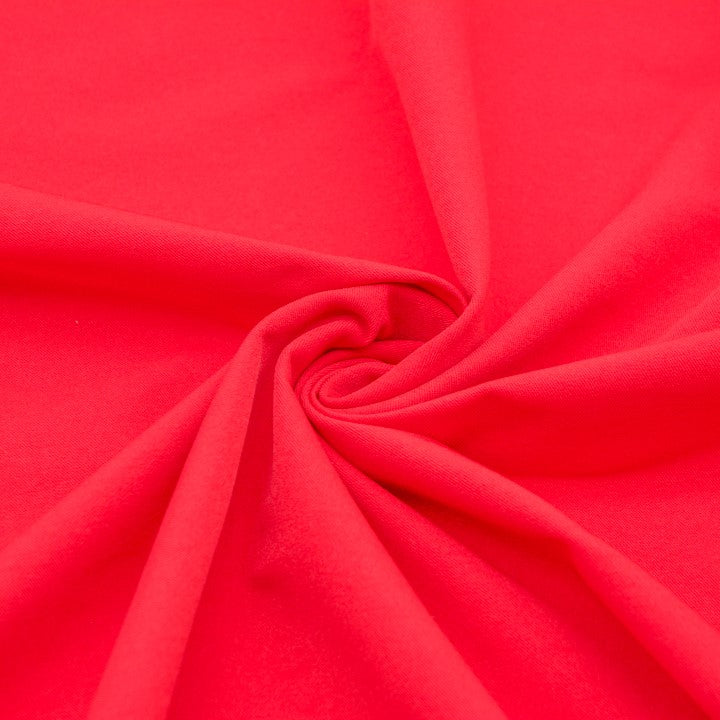 Rascal Red Viscose Nylon Woven