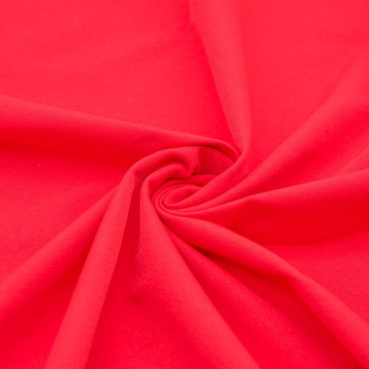 Rascal Red Viscose Nylon Woven
