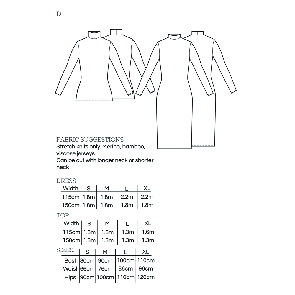 26 Mimi Turtleneck – Darn Cheap Fabrics
