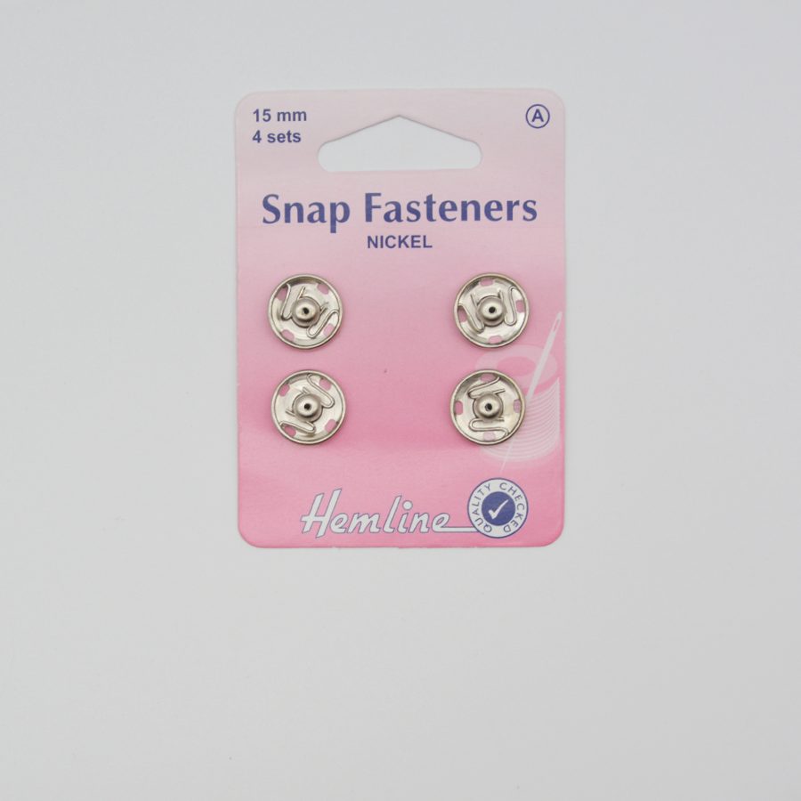 Snap Fasteners - 15mm